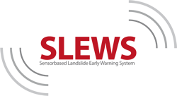 SLEWS - A Sensorbased Landslide Early Warning System. Logo