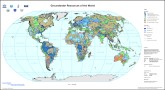 Map "Groundwater Resources of the World"